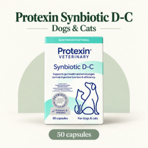 Protexin Synbiotic D-C for dogs and cats — 50 capsules