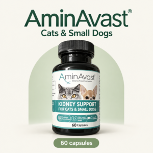 AminAvast for cats and small dogs — 60 capsules